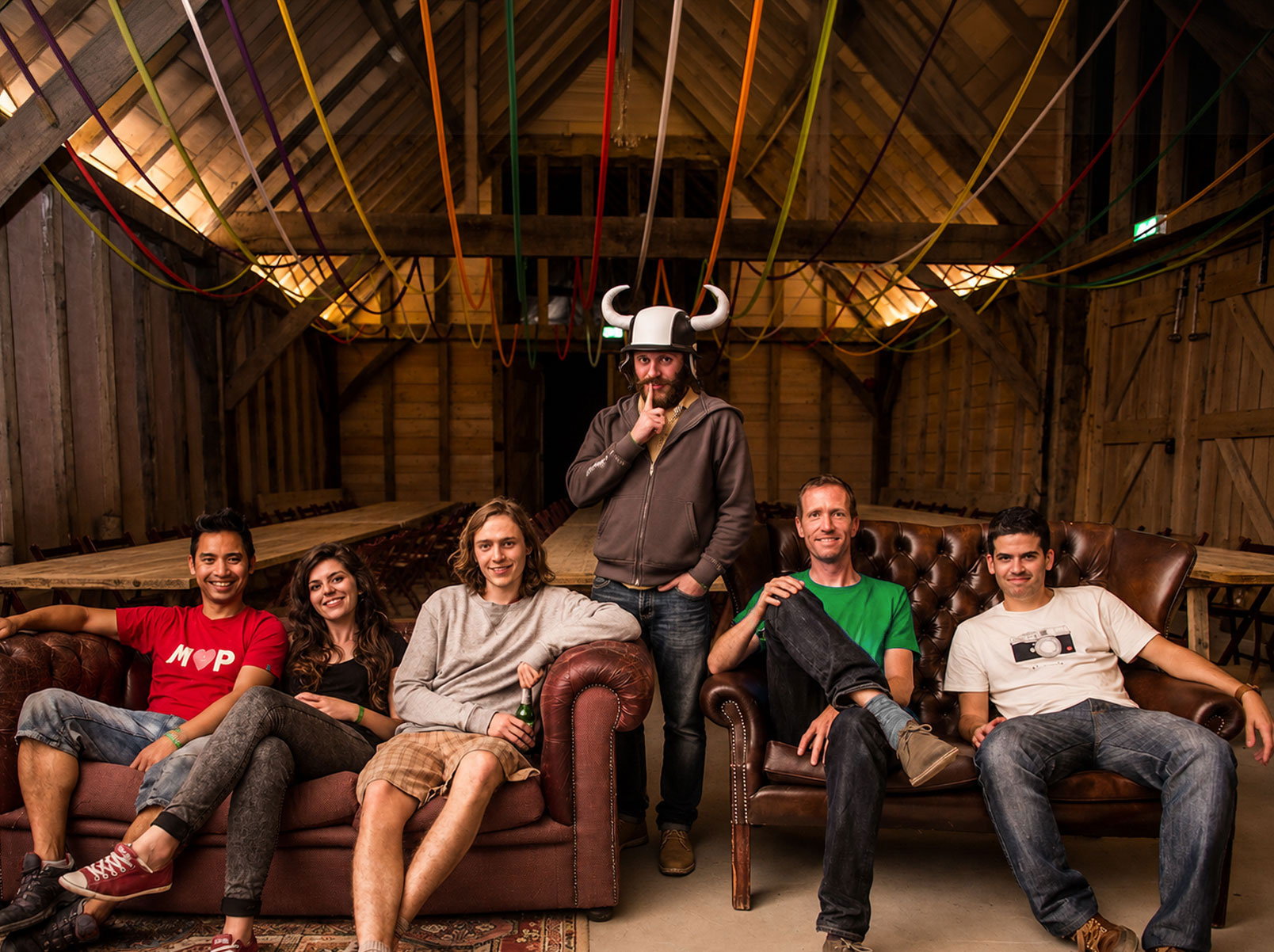 Creative team in an inspiring workspace